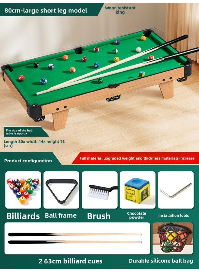 Billiard Table Home Children's Large Billiard Mini Small Indoor Boys' Desktop Parent-child Toy Foldable for Adults